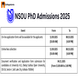 NSOU Ph.D Admissions 2025 Live Now; Apply by October 8